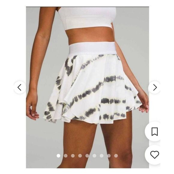 Lululemon Court Rival High Rise Skirt Long Size 6 - Picture 1 of 6